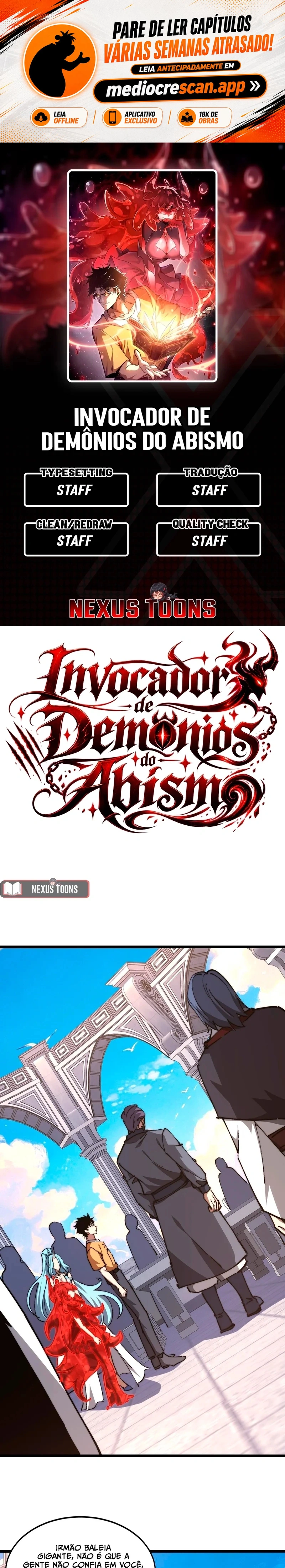 Invocando Demônios, eu sou o abismo Capítulo 62 Página 1