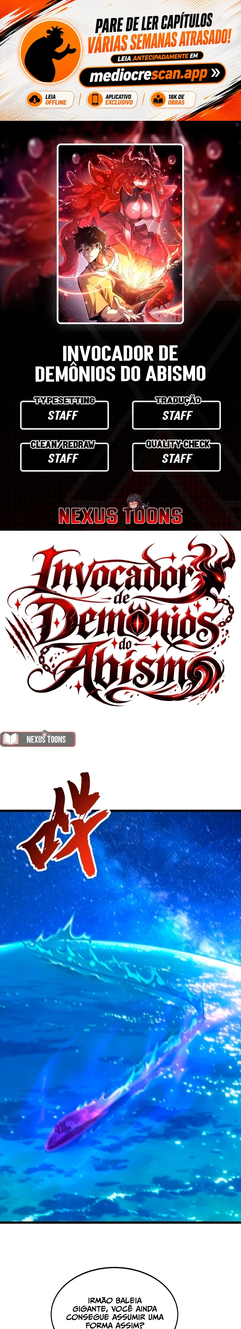 Invocando Demônios, eu sou o abismo Capítulo 63 Página 1