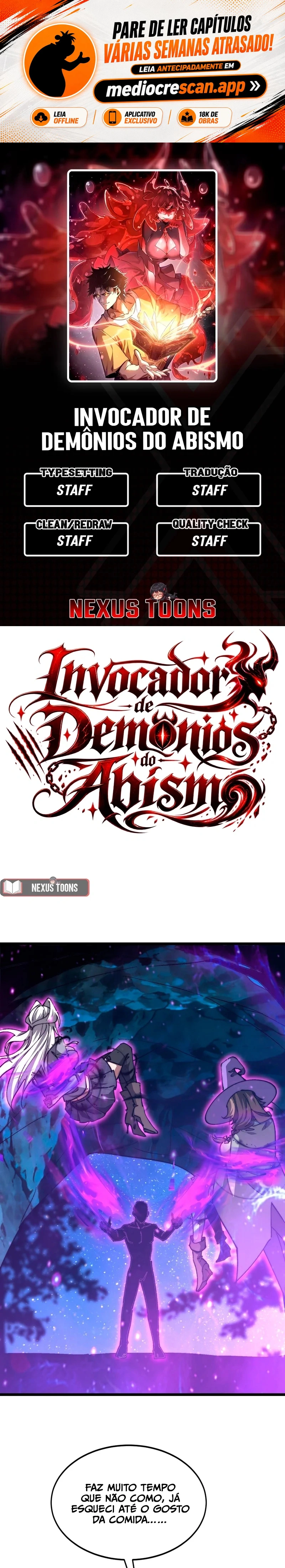 Invocando Demônios, eu sou o abismo Capítulo 64 Página 1