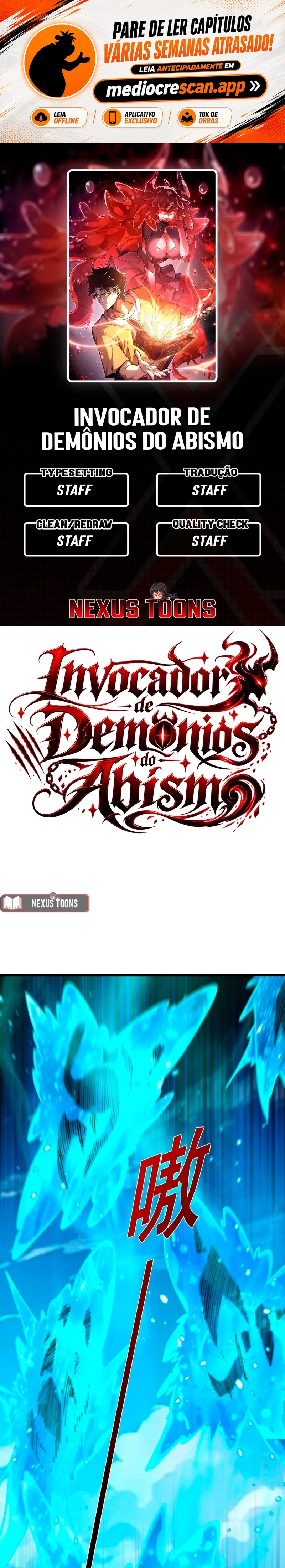 Invocando Demônios, eu sou o abismo Capítulo 66 Página 1