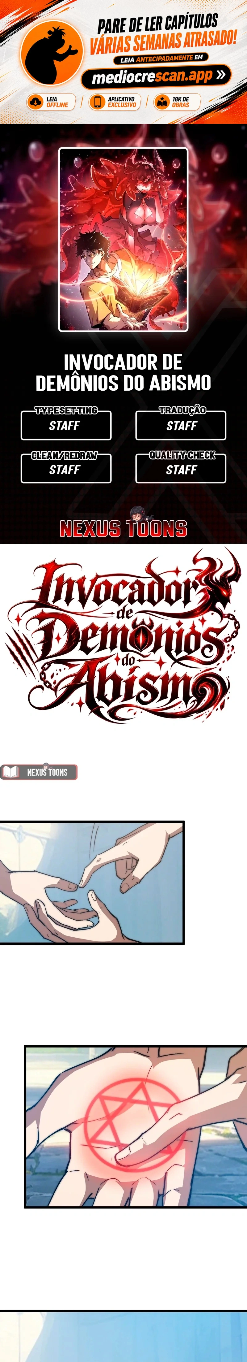 Invocando Demônios, eu sou o abismo Capítulo 70 Página 1