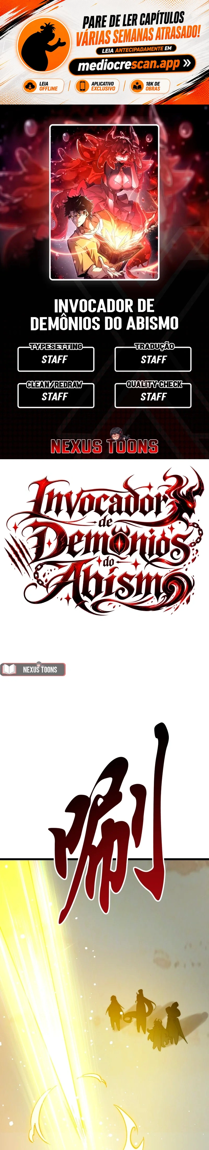 Invocando Demônios, eu sou o abismo Capítulo 76 Página 1