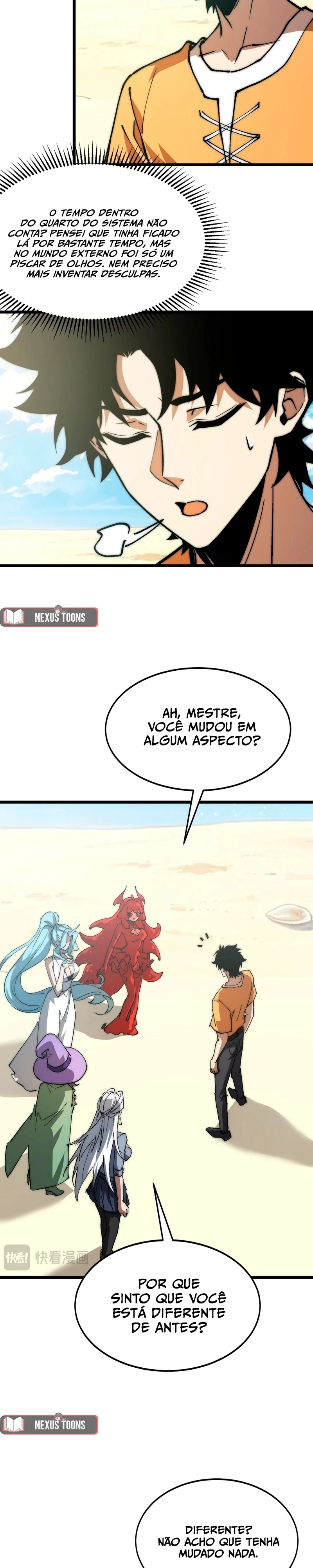 Invocando Demônios, eu sou o abismo Capítulo 76 Página 3