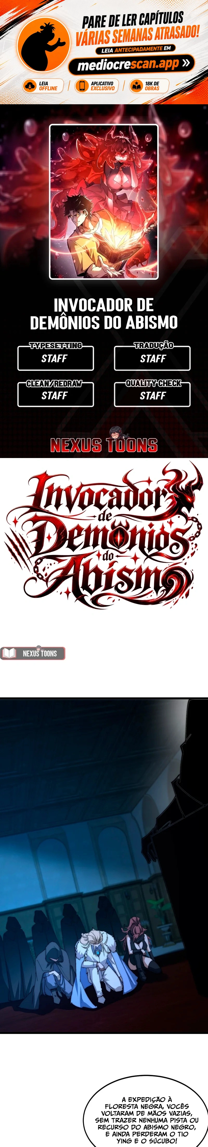 Invocando Demônios, eu sou o abismo Capítulo 79 Página 1