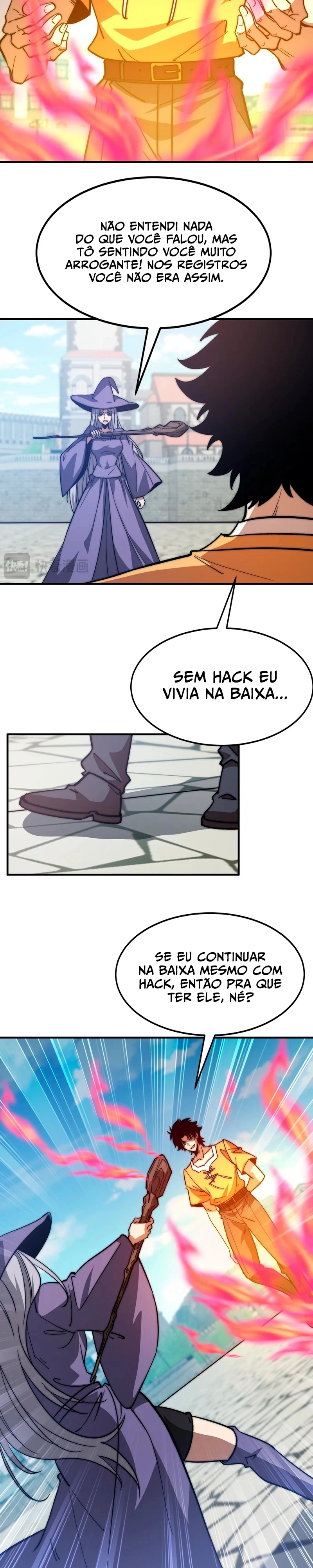Invocando Demônios, eu sou o abismo Capítulo 81 Página 3