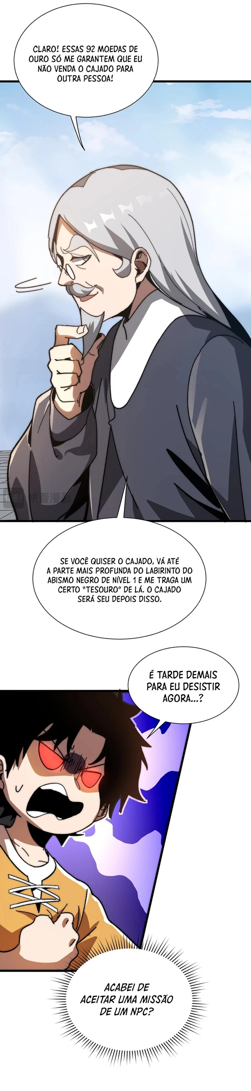 Invocando Demônios, eu sou o abismo Capítulo 3 Página 16
