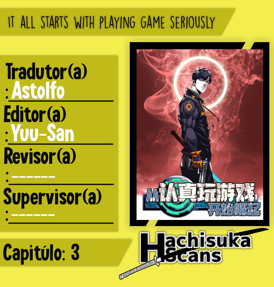 It All Starts with Playing Game Seriously Capítulo 3 Página 1