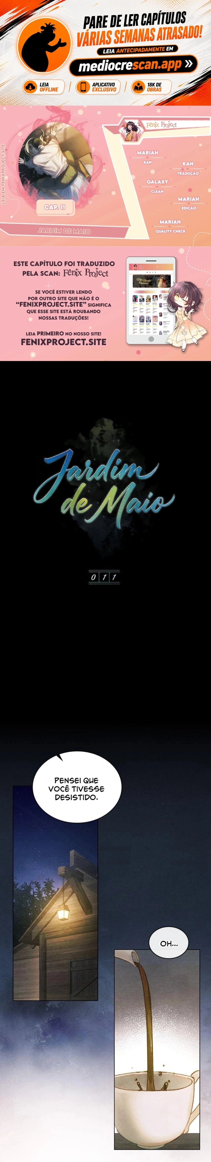 Jardim de Maio Capítulo 11 Página 1