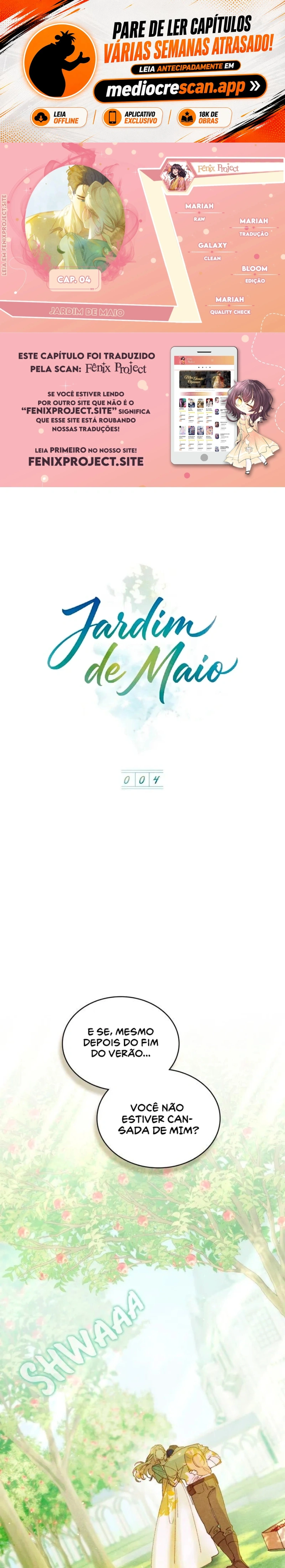 Jardim de Maio Capítulo 4 Página 1