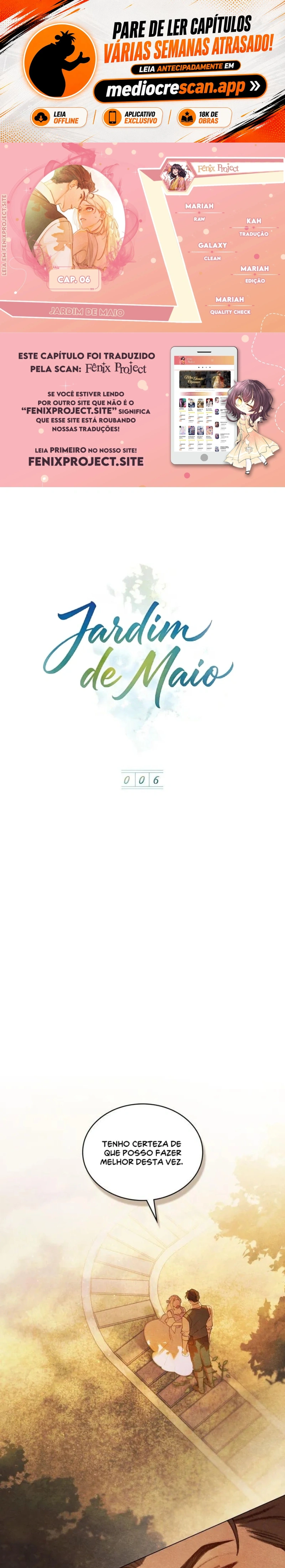 Jardim de Maio Capítulo 6 Página 1