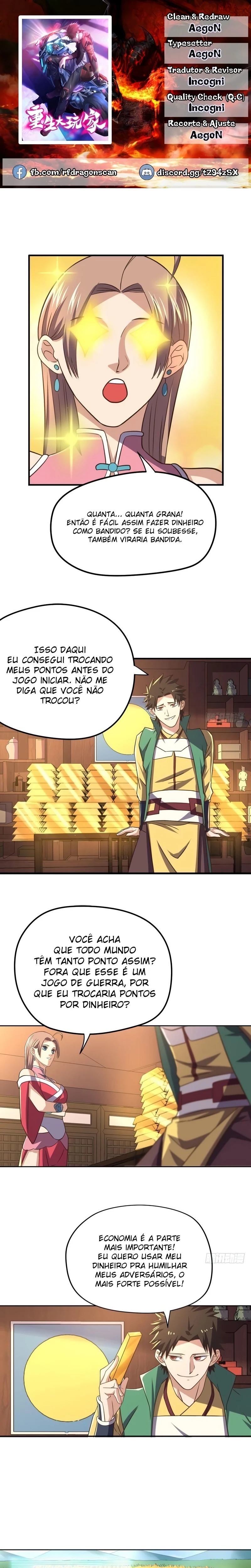 Jogador Renascido Capítulo 103 Página 1