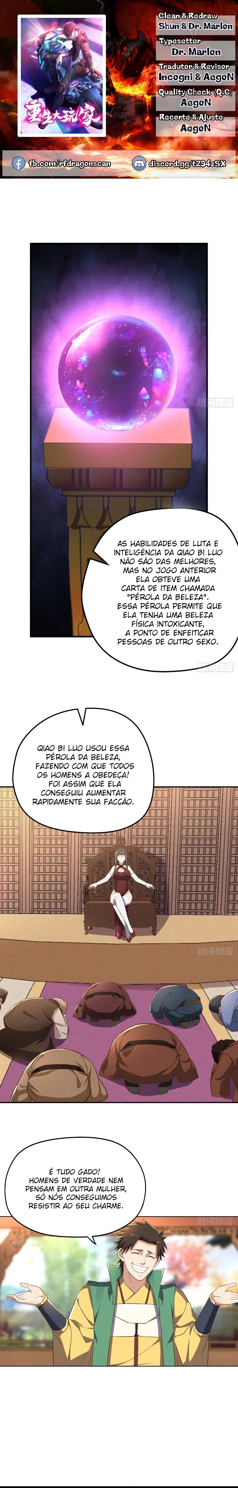 Jogador Renascido Capítulo 106 Página 1