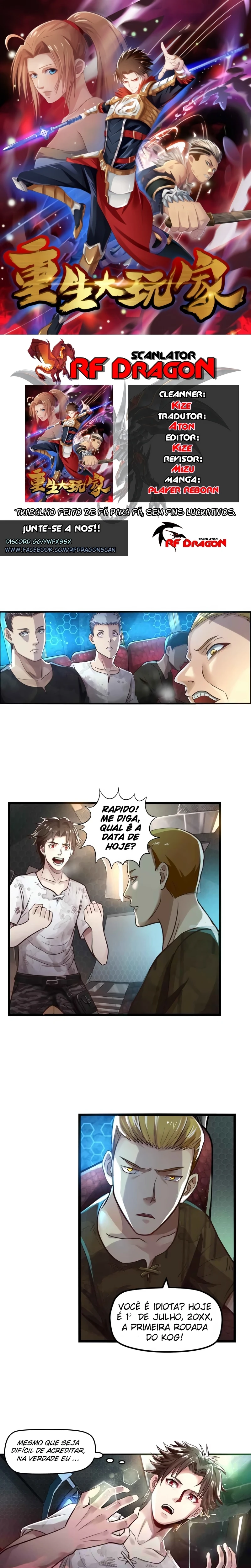 Jogador Renascido Capítulo 2 Página 1