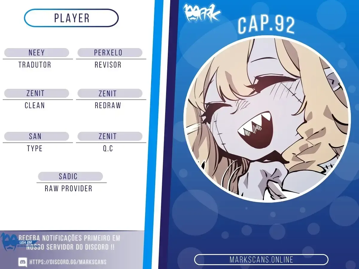 Jogador Capítulo 92 Página 1