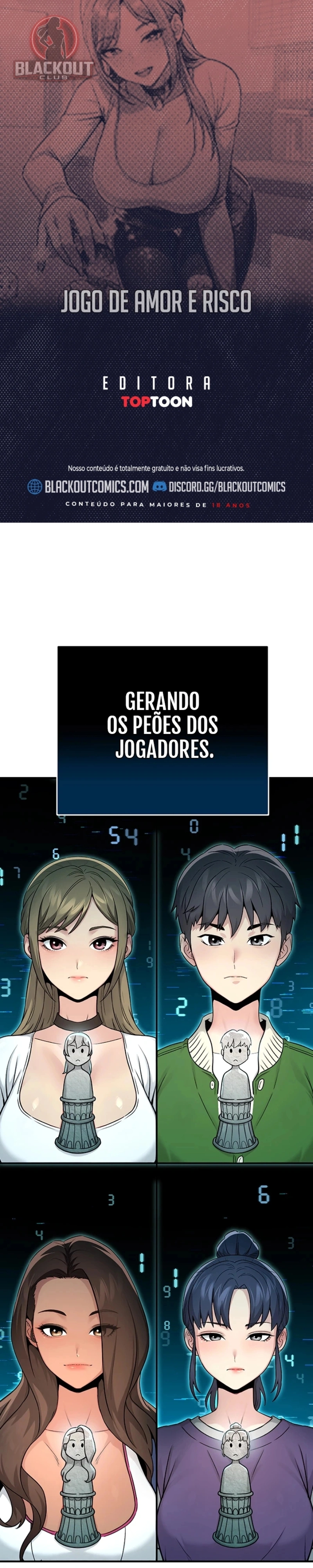 Jogo de Amor e Risco Capítulo 2 Página 1
