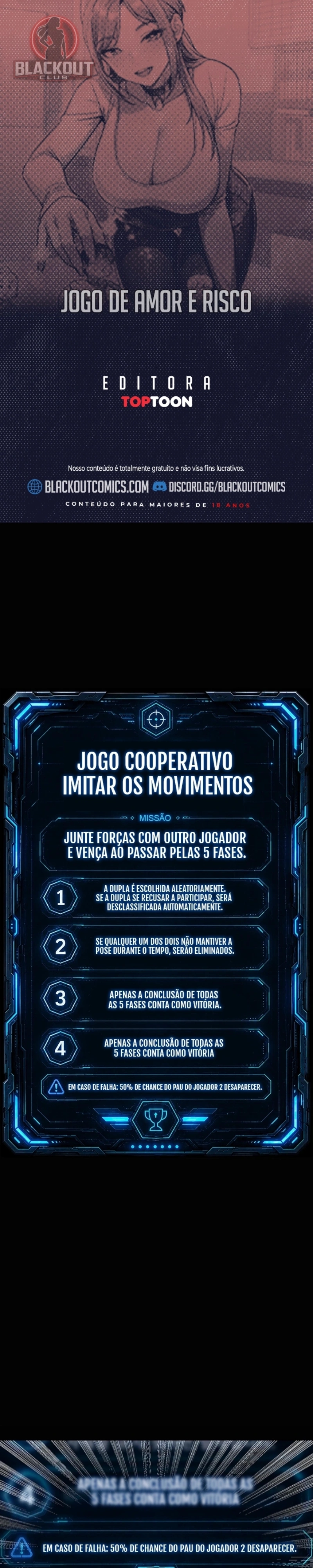 Jogo de Amor e Risco Capítulo 3 Página 1