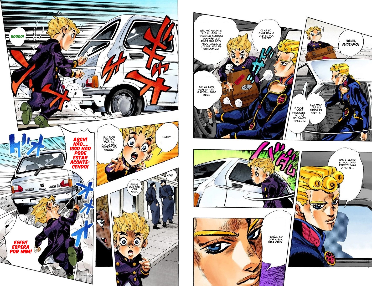 JoJo's Bizarre Adventure, Part 5: Golden Wind - Digital Colored Comics Capítulo 1 Página 11