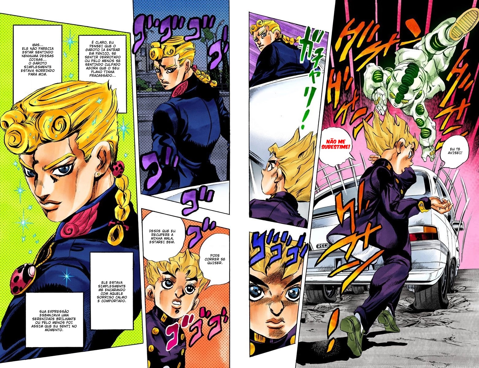 JoJo's Bizarre Adventure, Part 5: Golden Wind - Digital Colored Comics Capítulo 1 Página 13