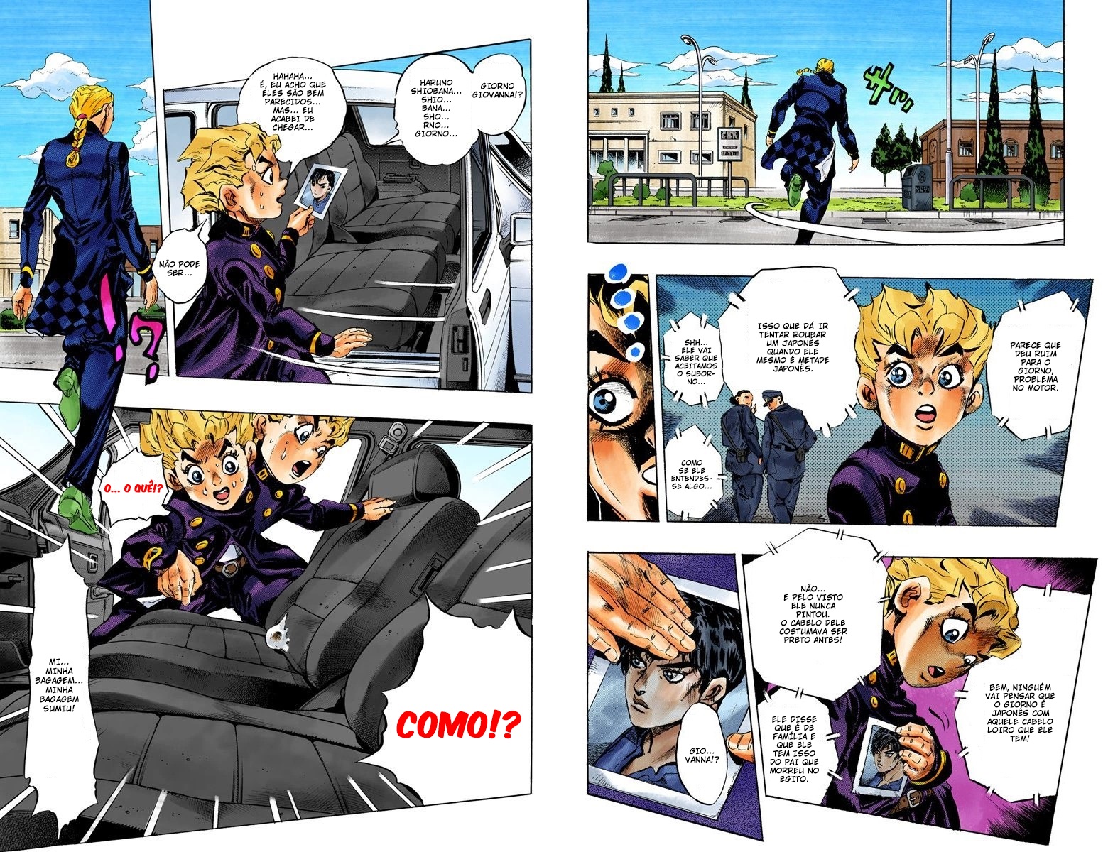 JoJo's Bizarre Adventure, Part 5: Golden Wind - Digital Colored Comics Capítulo 1 Página 14