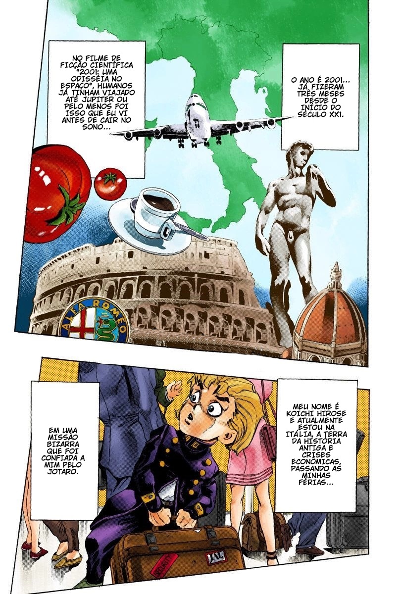 JoJo's Bizarre Adventure, Part 5: Golden Wind - Digital Colored Comics Capítulo 1 Página 5