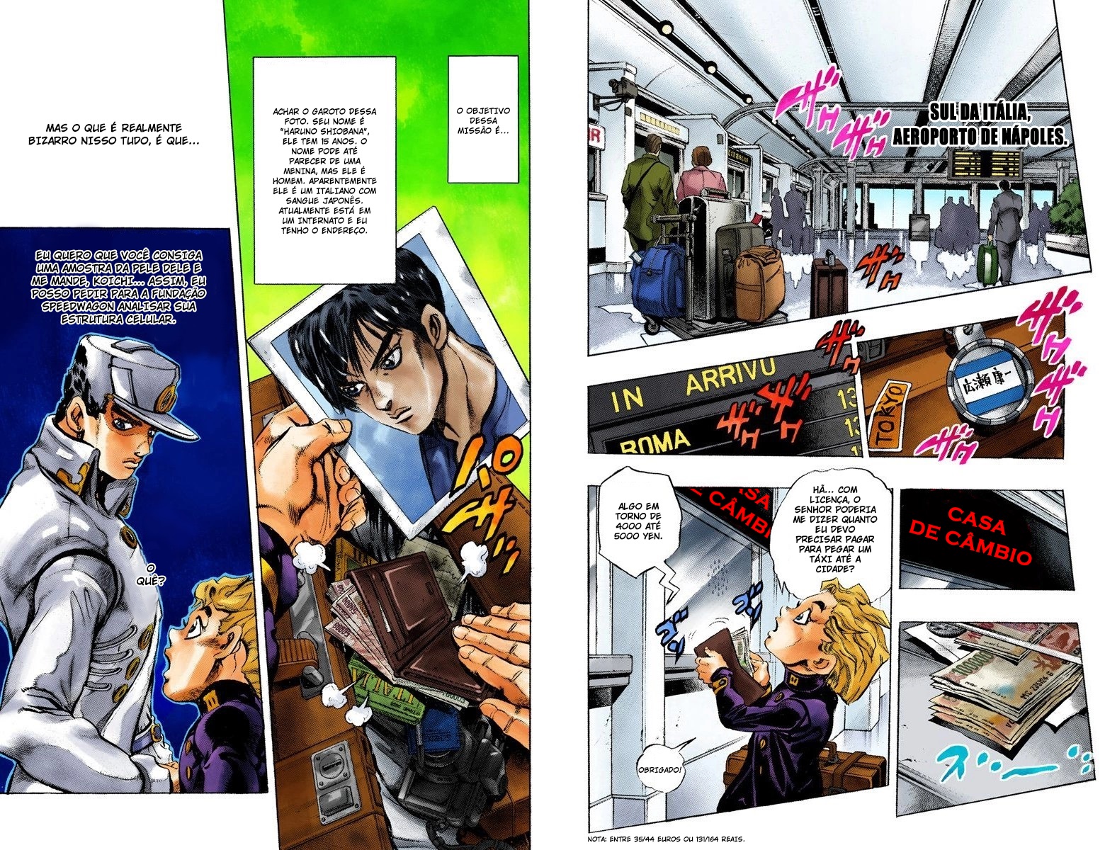 JoJo's Bizarre Adventure, Part 5: Golden Wind - Digital Colored Comics Capítulo 1 Página 7