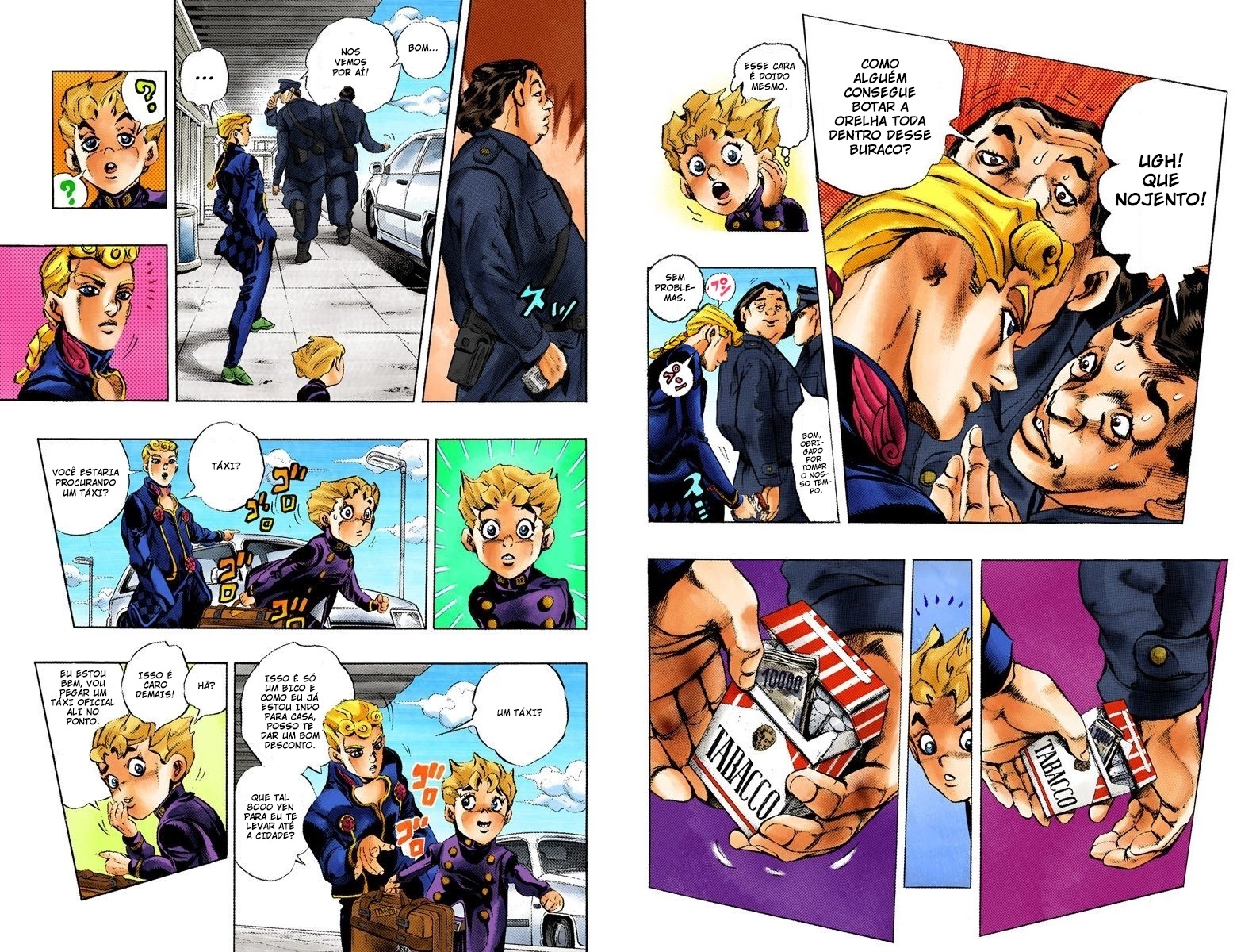 JoJo's Bizarre Adventure, Part 5: Golden Wind - Digital Colored Comics Capítulo 1 Página 9