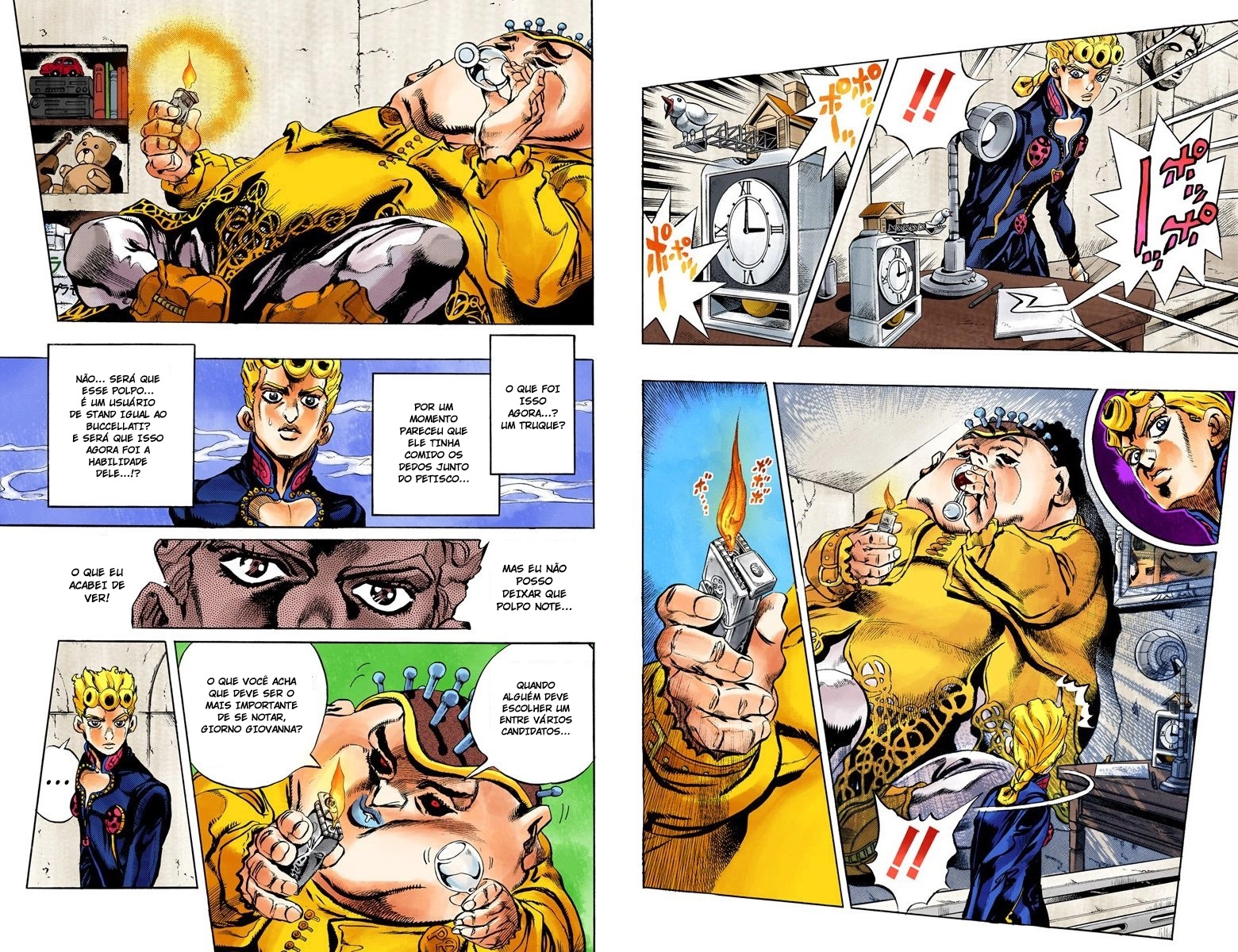 JoJo's Bizarre Adventure, Part 5: Golden Wind - Digital Colored Comics Capítulo 10 Página 2