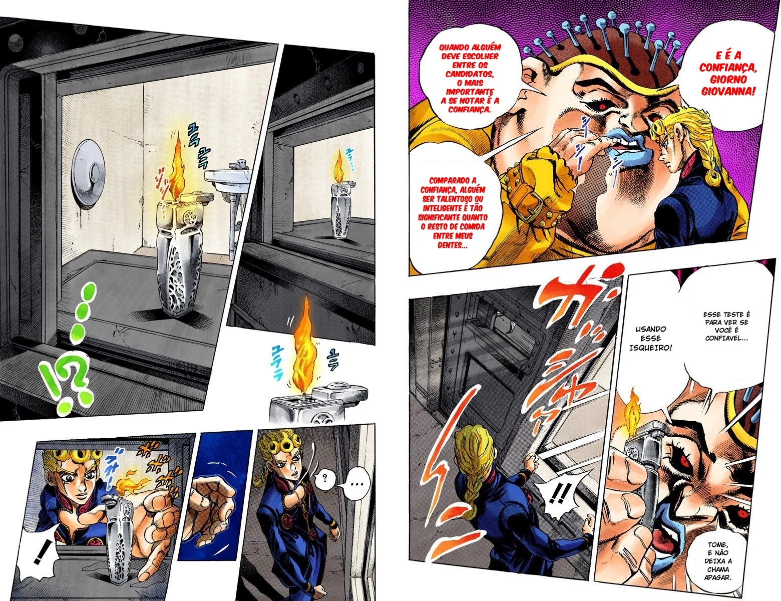 JoJo's Bizarre Adventure, Part 5: Golden Wind - Digital Colored Comics Capítulo 10 Página 4