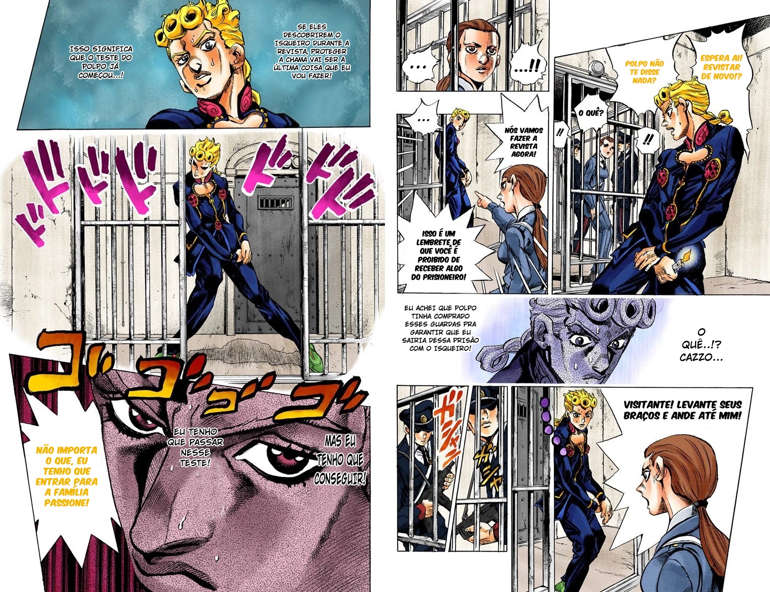 JoJo's Bizarre Adventure, Part 5: Golden Wind - Digital Colored Comics Capítulo 10 Página 7