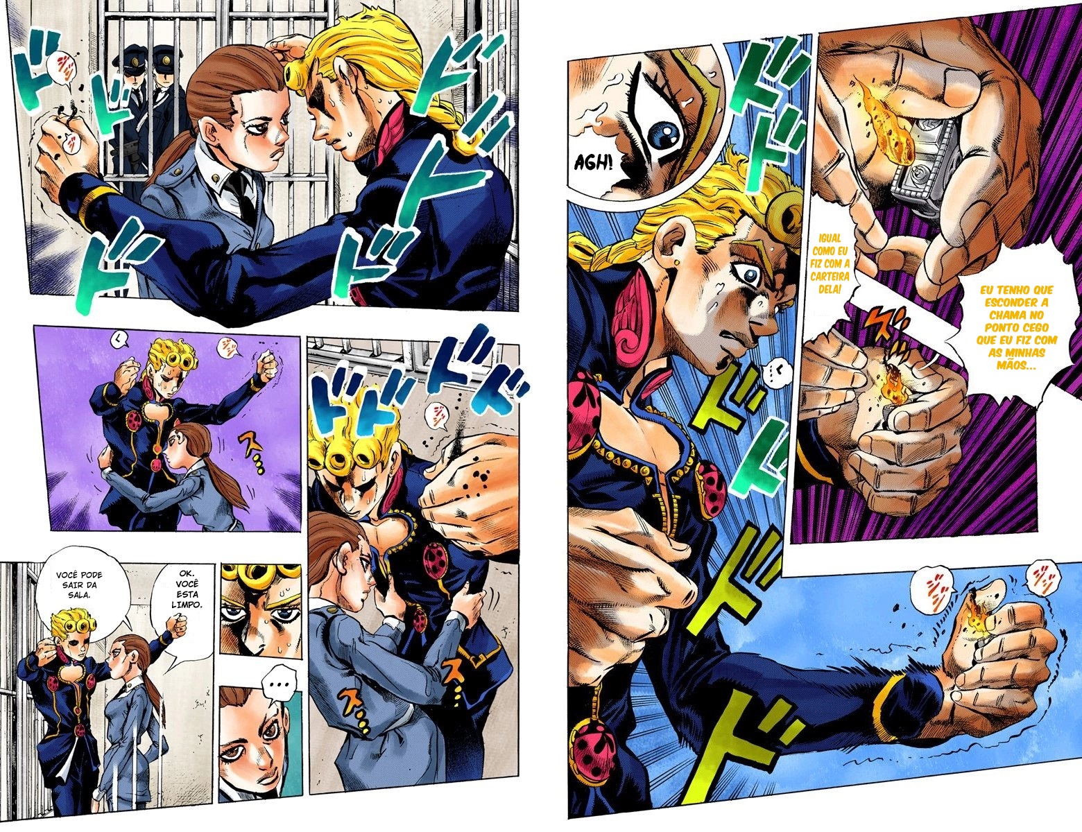 JoJo's Bizarre Adventure, Part 5: Golden Wind - Digital Colored Comics Capítulo 10 Página 8