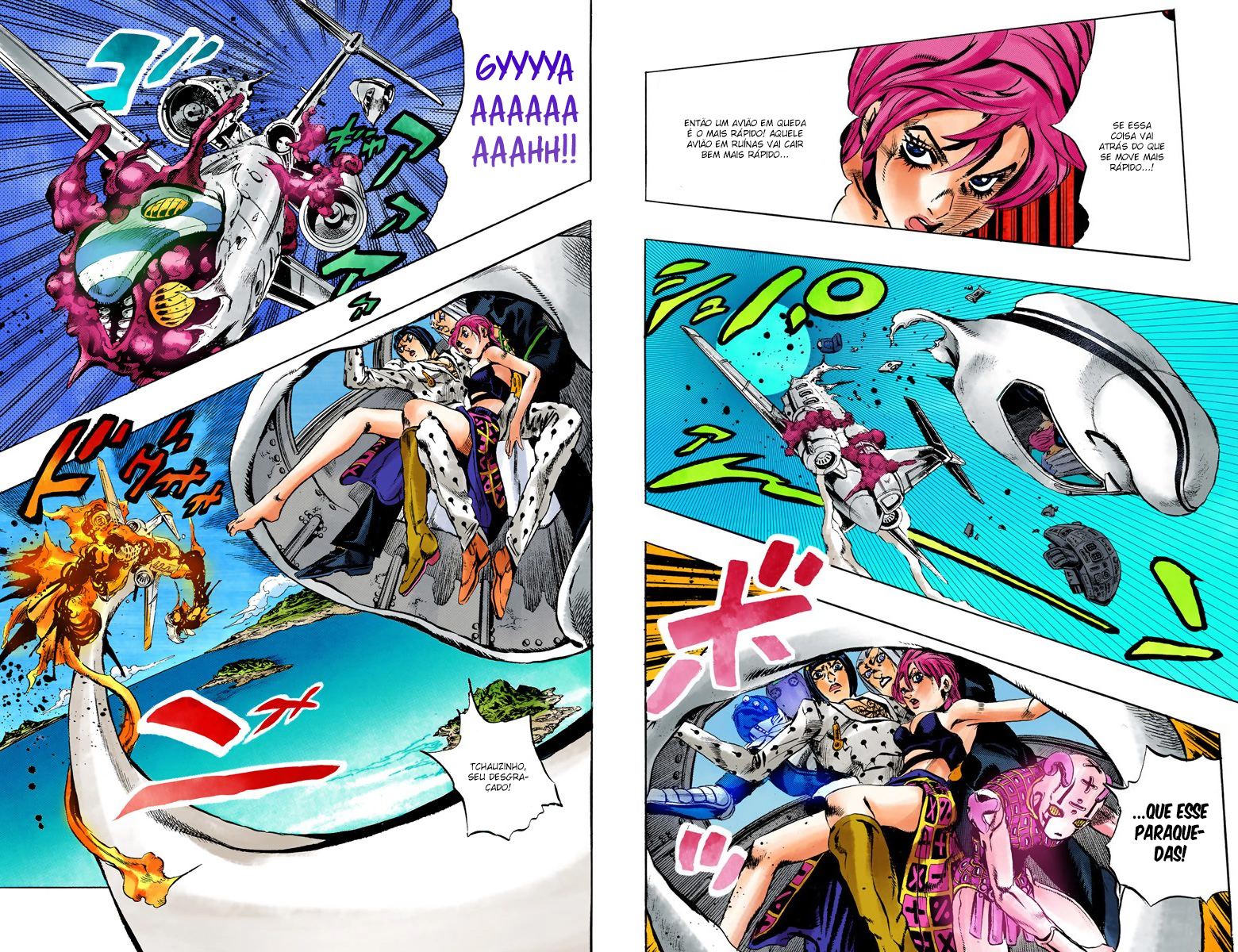 JoJo's Bizarre Adventure, Part 5: Golden Wind - Digital Colored Comics Capítulo 100 Página 10