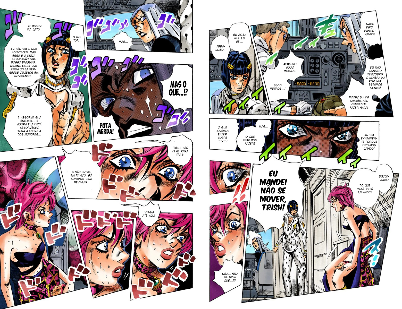 JoJo's Bizarre Adventure, Part 5: Golden Wind - Digital Colored Comics Capítulo 100 Página 4