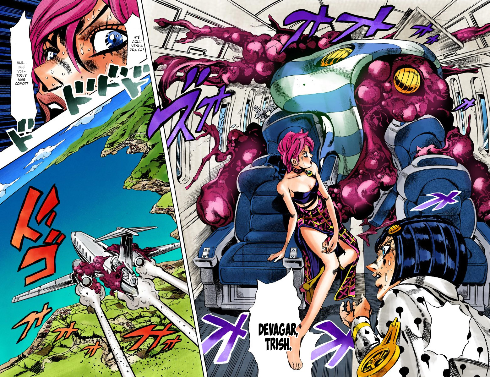 JoJo's Bizarre Adventure, Part 5: Golden Wind - Digital Colored Comics Capítulo 100 Página 5