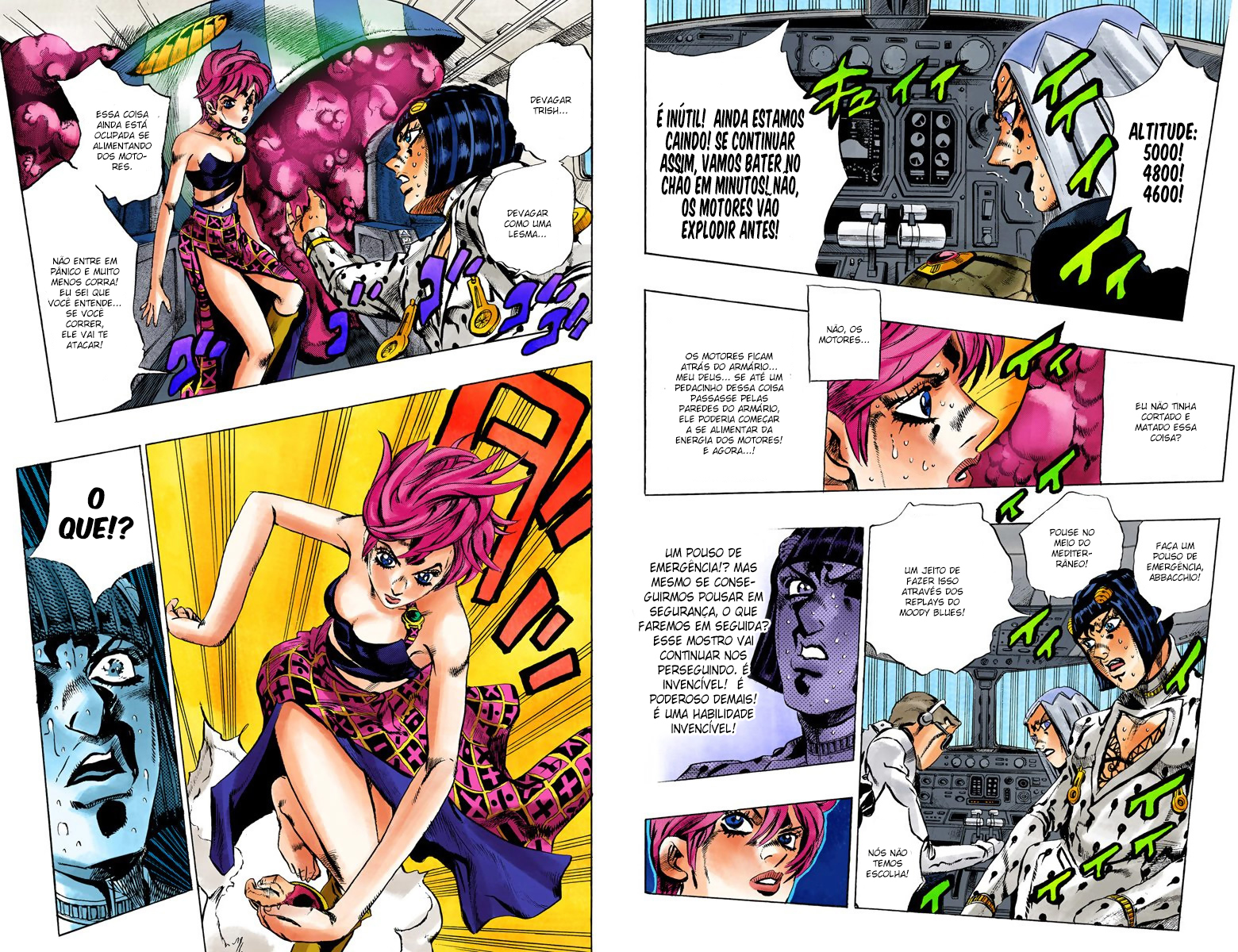 JoJo's Bizarre Adventure, Part 5: Golden Wind - Digital Colored Comics Capítulo 100 Página 6