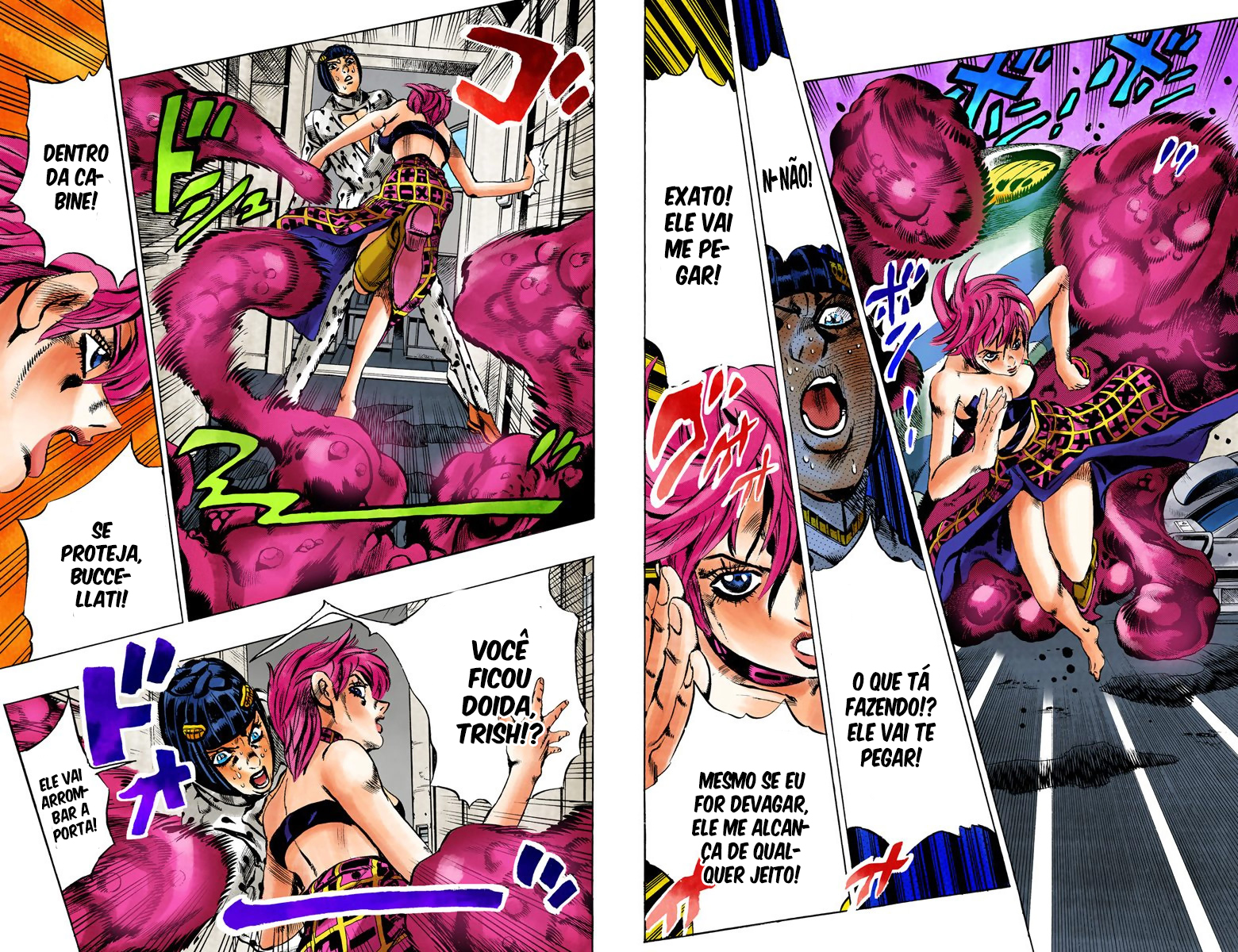 JoJo's Bizarre Adventure, Part 5: Golden Wind - Digital Colored Comics Capítulo 100 Página 7