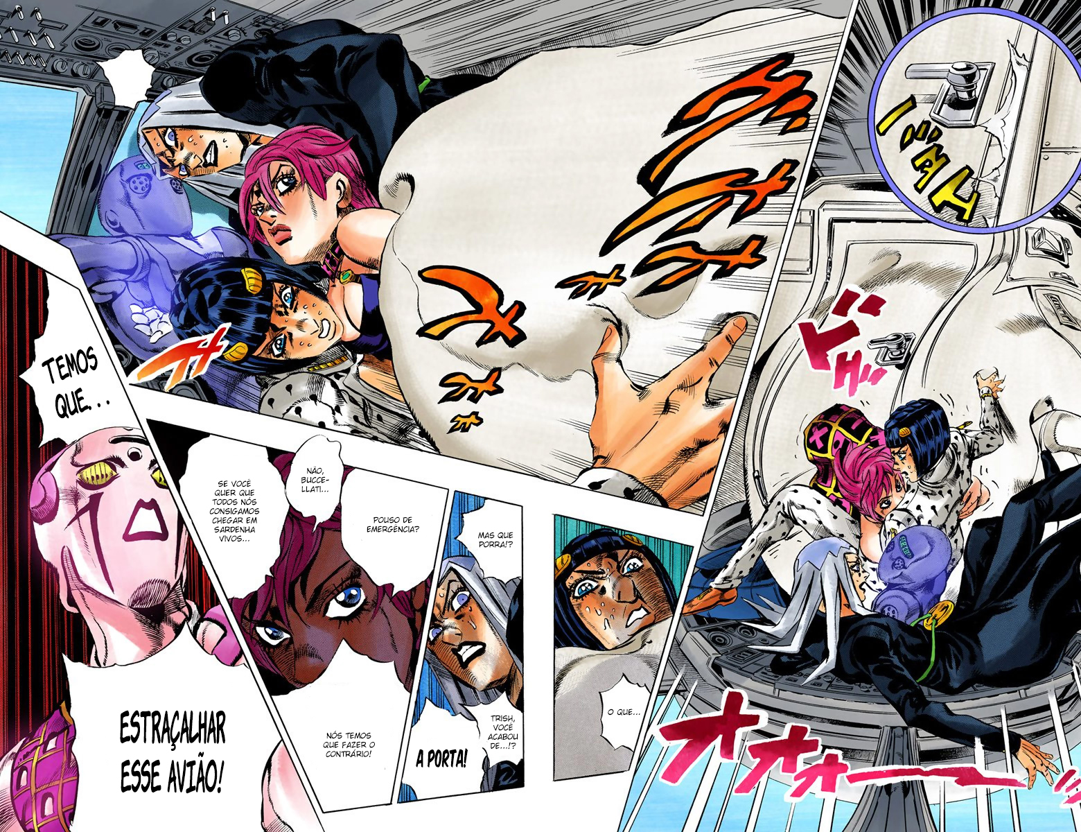 JoJo's Bizarre Adventure, Part 5: Golden Wind - Digital Colored Comics Capítulo 100 Página 8