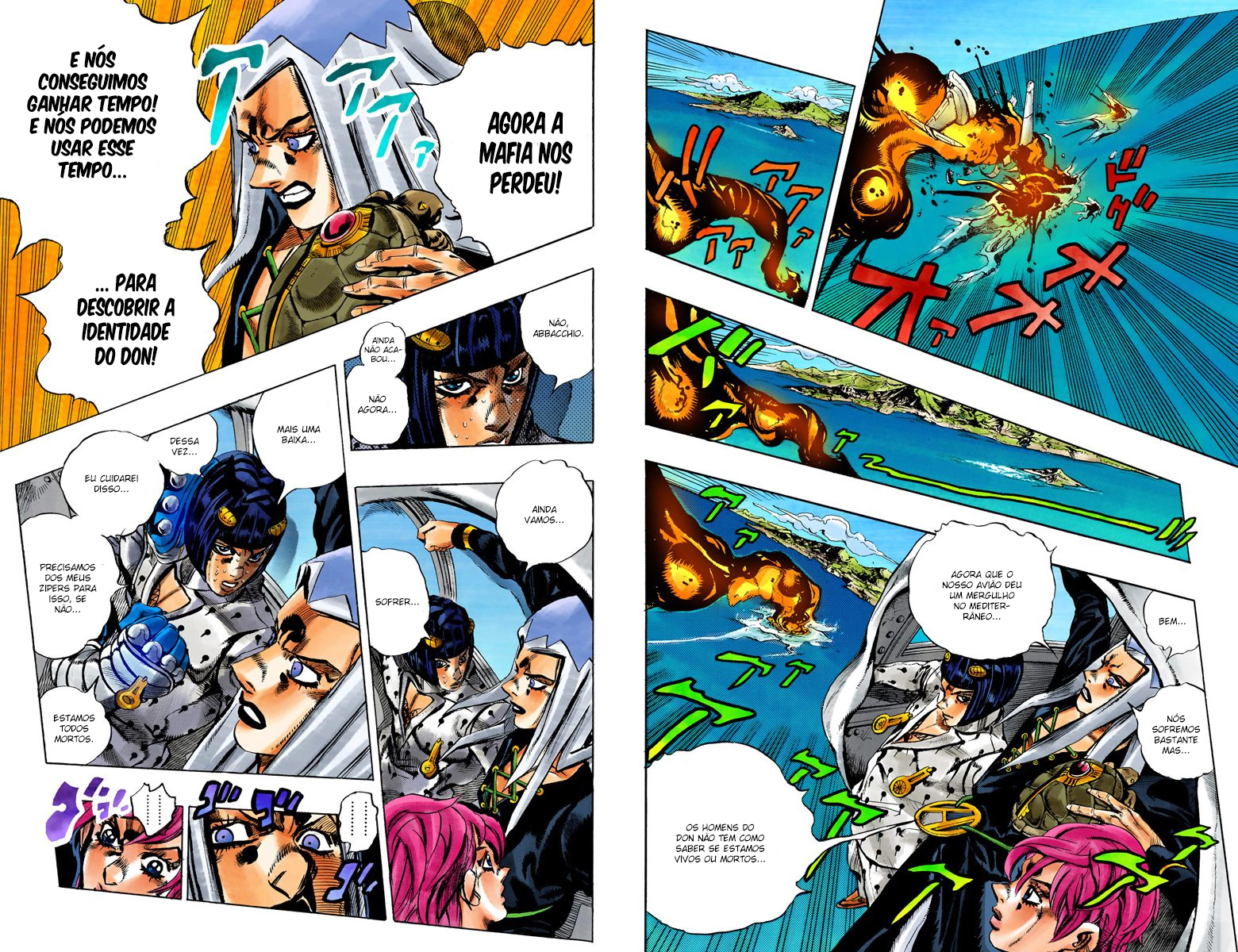 JoJo's Bizarre Adventure, Part 5: Golden Wind - Digital Colored Comics Capítulo 101 Página 2