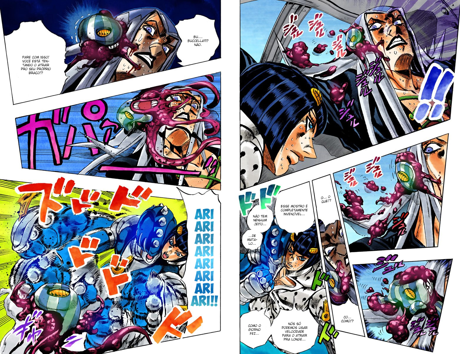 JoJo's Bizarre Adventure, Part 5: Golden Wind - Digital Colored Comics Capítulo 101 Página 3