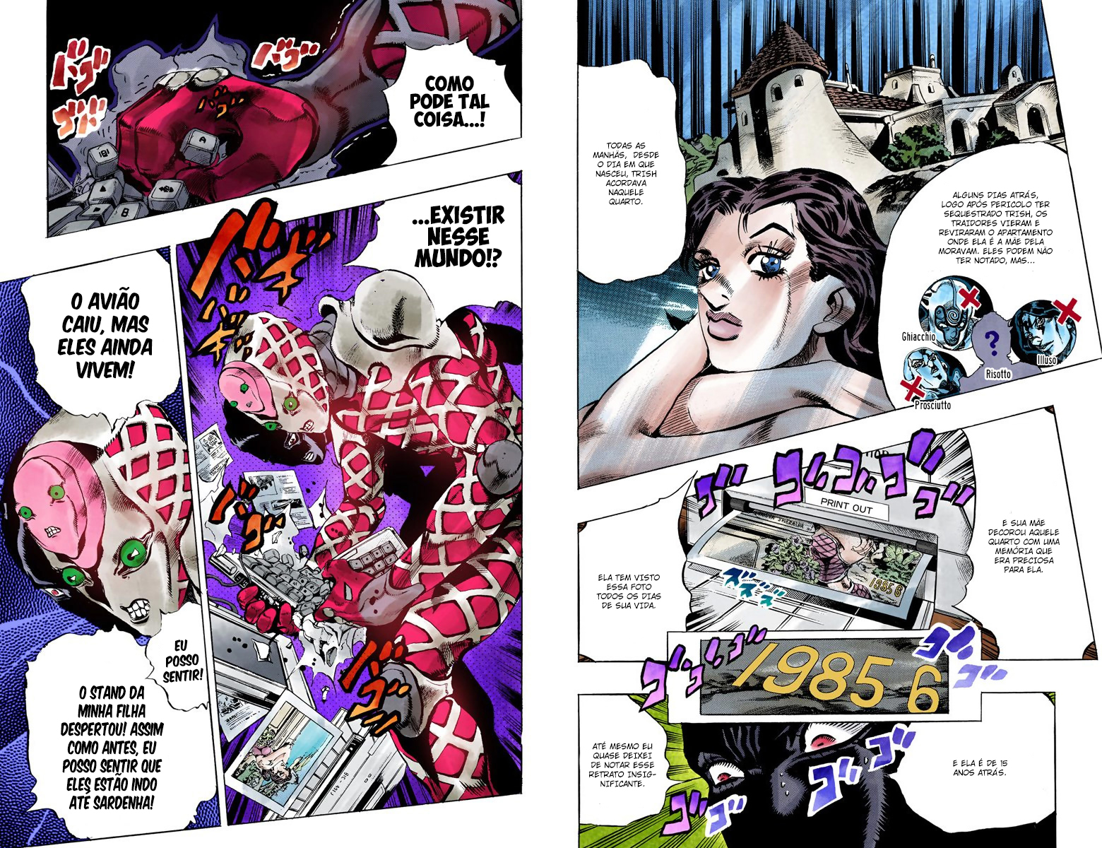 JoJo's Bizarre Adventure, Part 5: Golden Wind - Digital Colored Comics Capítulo 101 Página 8