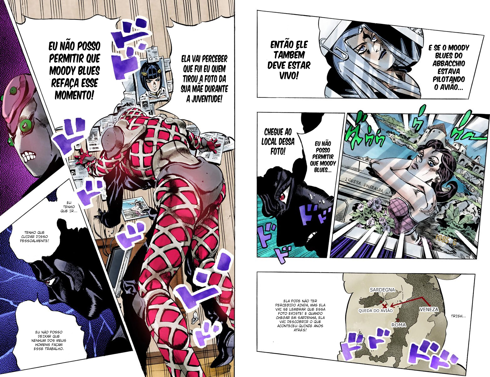 JoJo's Bizarre Adventure, Part 5: Golden Wind - Digital Colored Comics Capítulo 101 Página 9