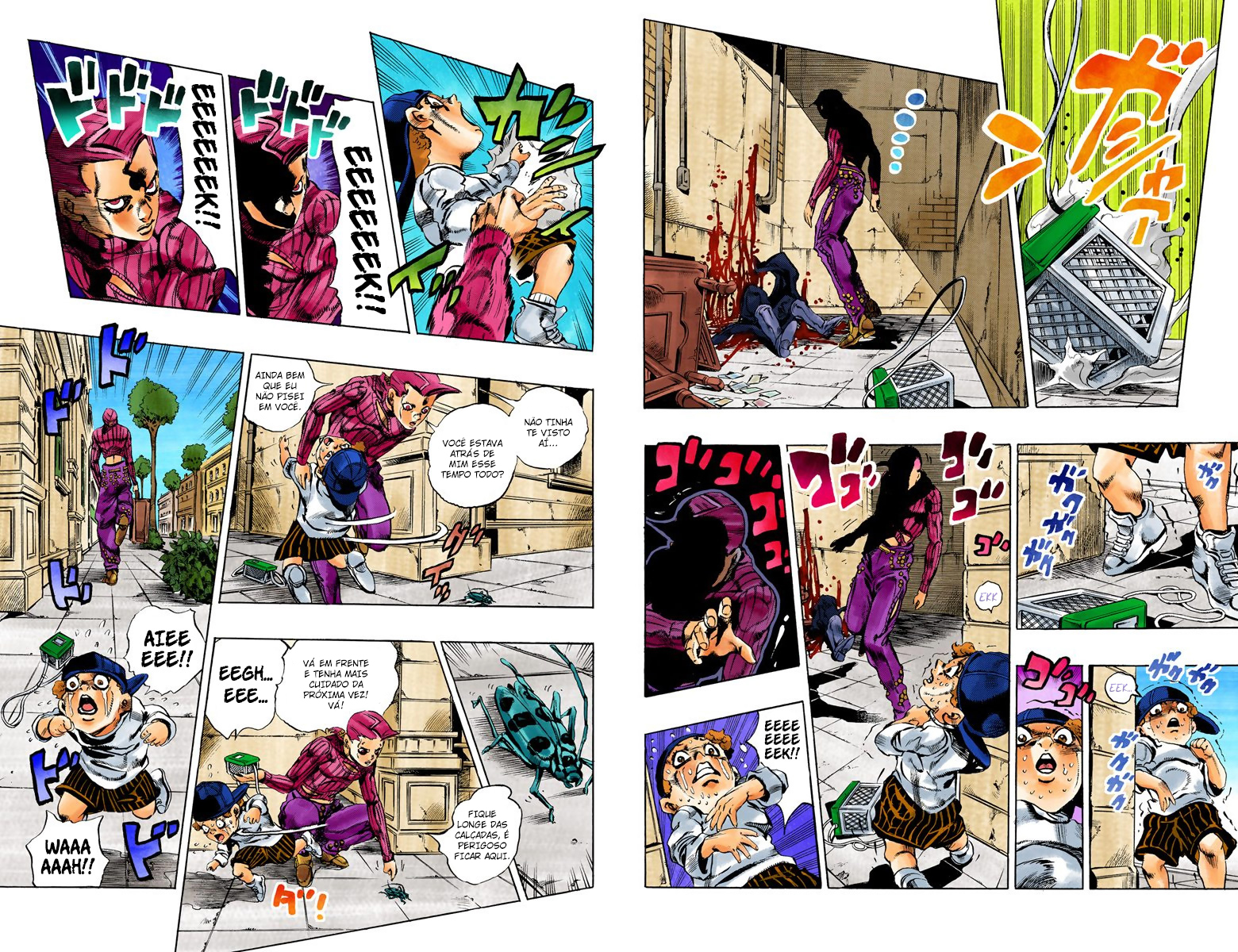 JoJo's Bizarre Adventure, Part 5: Golden Wind - Digital Colored Comics Capítulo 102 Página 10