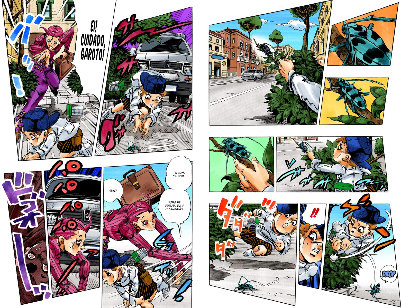 JoJo's Bizarre Adventure, Part 5: Golden Wind - Digital Colored Comics Capítulo 102 Página 2
