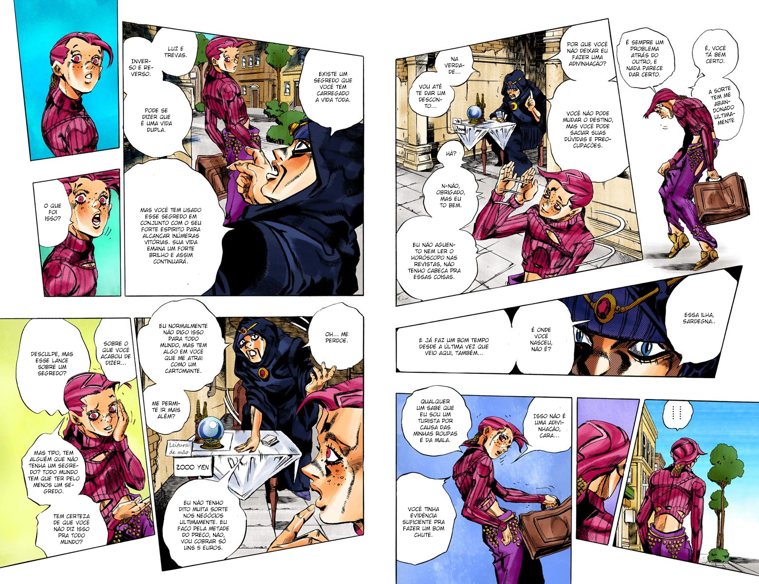 JoJo's Bizarre Adventure, Part 5: Golden Wind - Digital Colored Comics Capítulo 102 Página 4