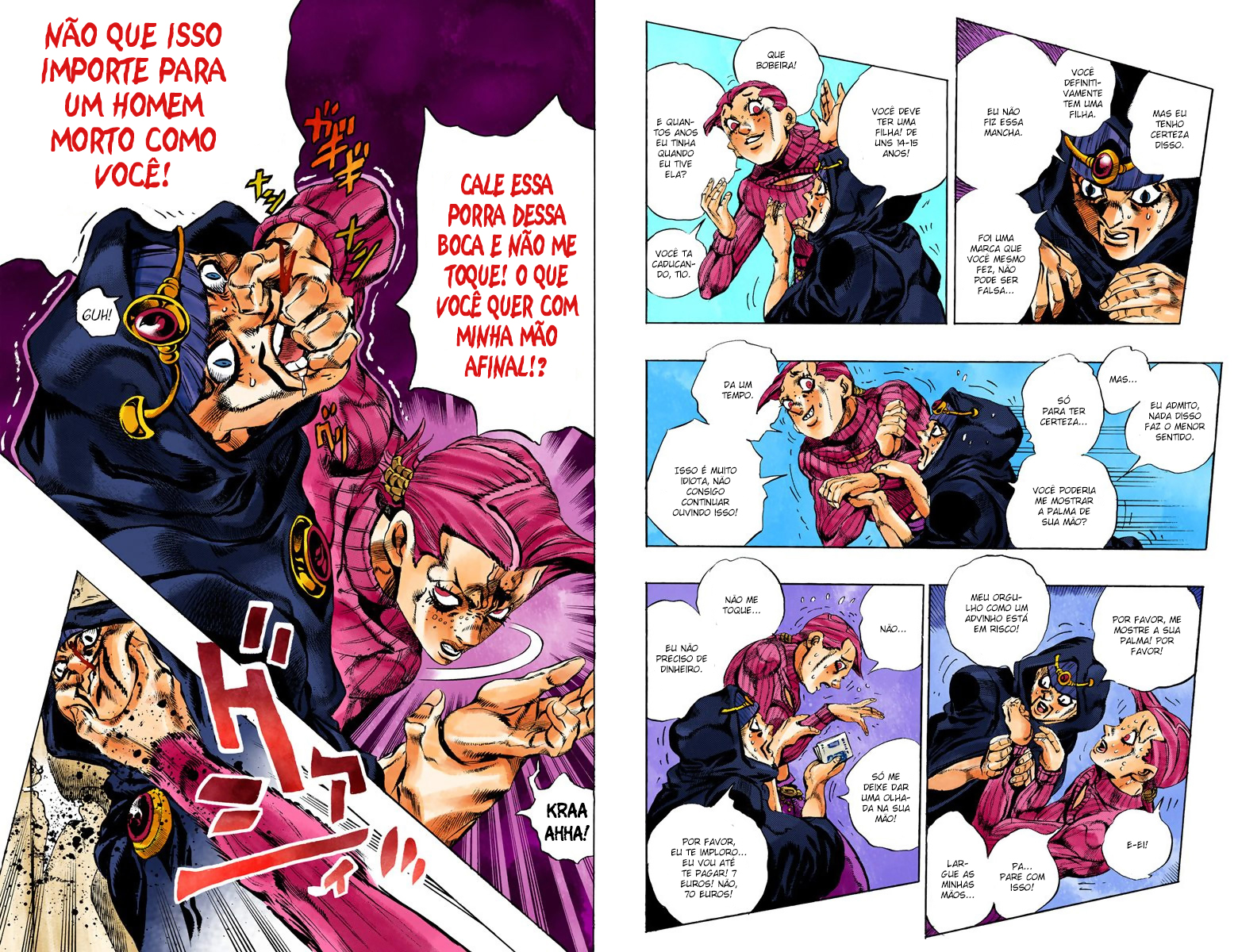 JoJo's Bizarre Adventure, Part 5: Golden Wind - Digital Colored Comics Capítulo 102 Página 6