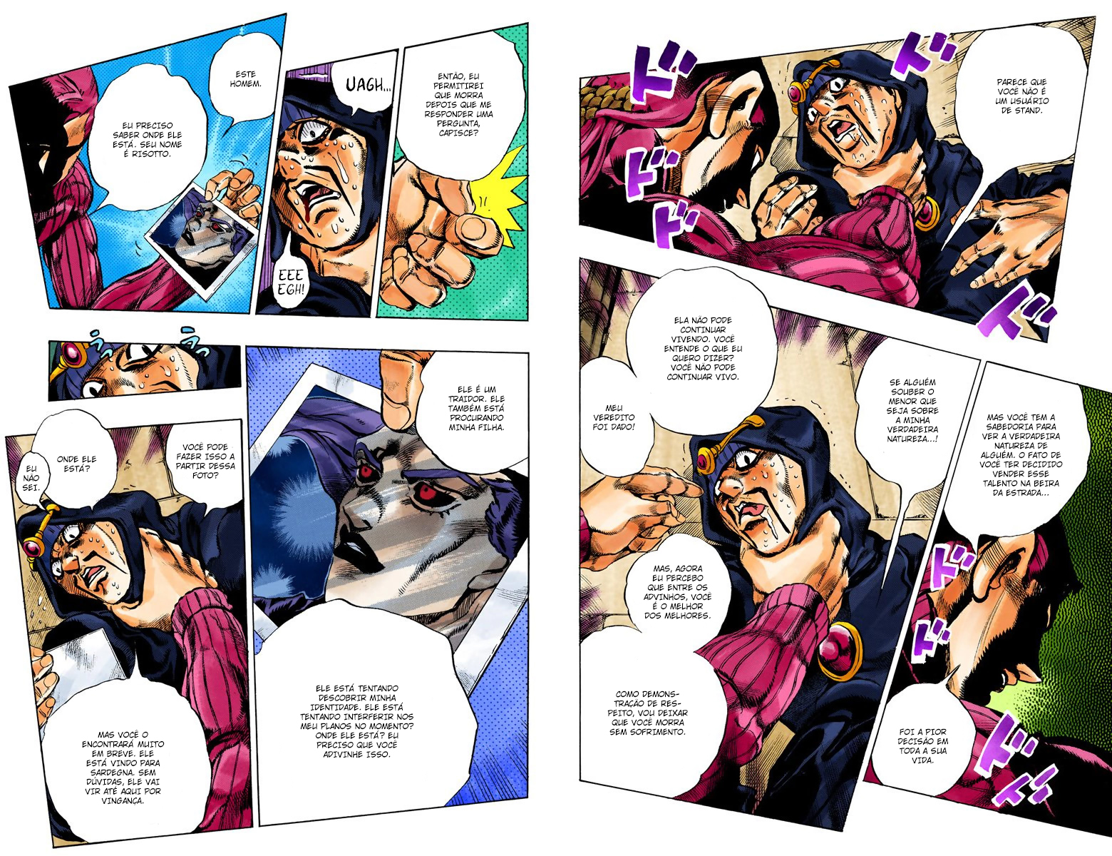 JoJo's Bizarre Adventure, Part 5: Golden Wind - Digital Colored Comics Capítulo 102 Página 8