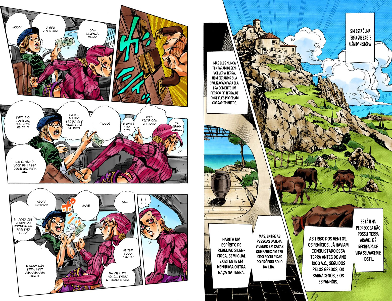 JoJo's Bizarre Adventure, Part 5: Golden Wind - Digital Colored Comics Capítulo 103 Página 3