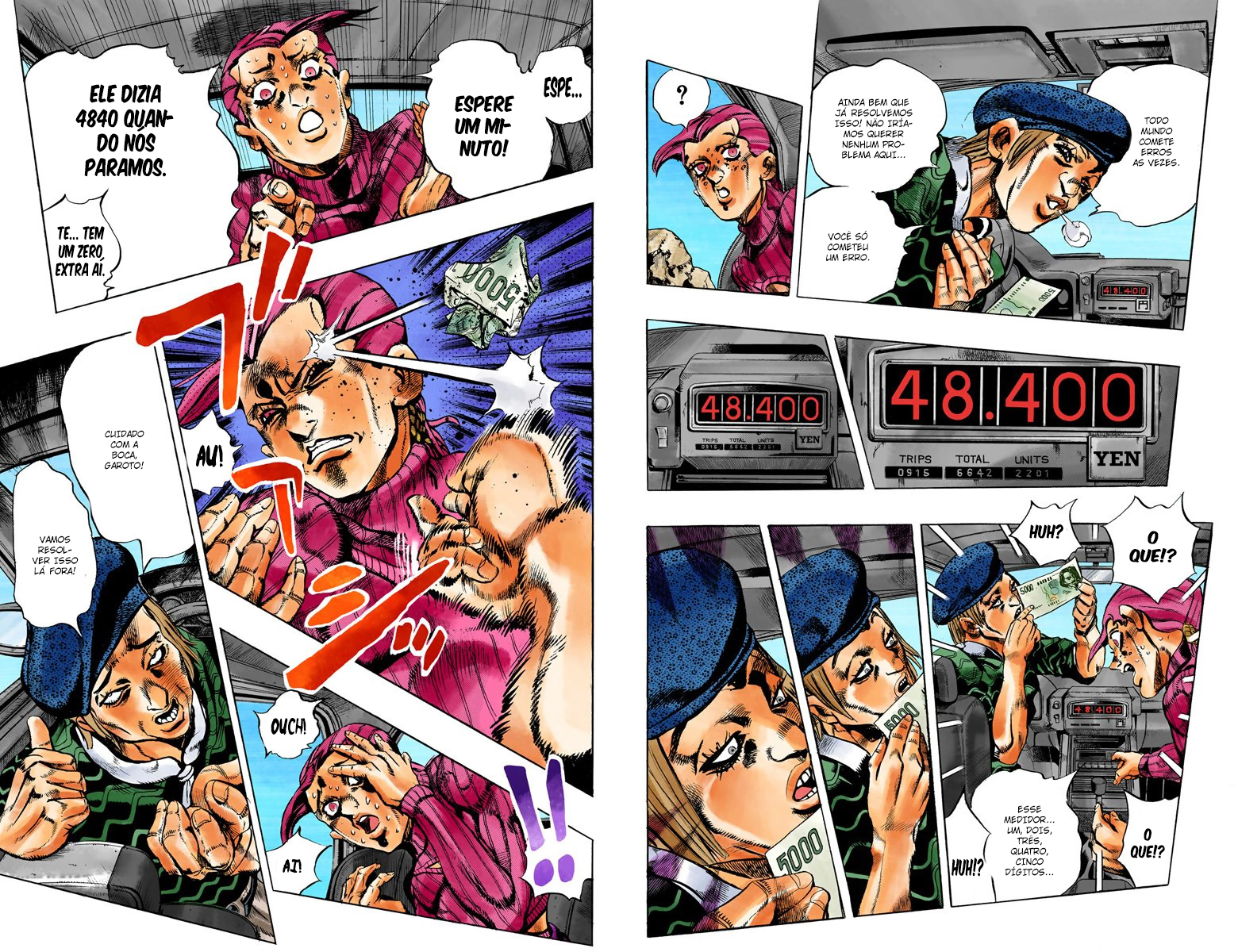 JoJo's Bizarre Adventure, Part 5: Golden Wind - Digital Colored Comics Capítulo 103 Página 4