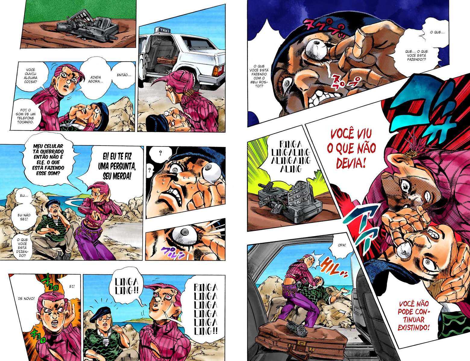 JoJo's Bizarre Adventure, Part 5: Golden Wind - Digital Colored Comics Capítulo 103 Página 7