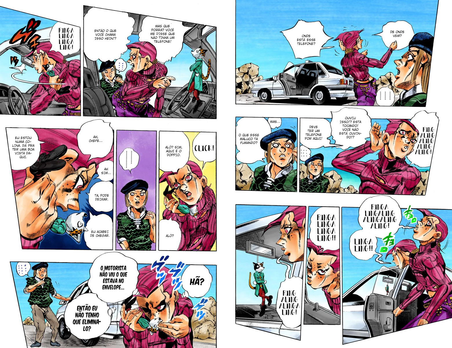 JoJo's Bizarre Adventure, Part 5: Golden Wind - Digital Colored Comics Capítulo 103 Página 8
