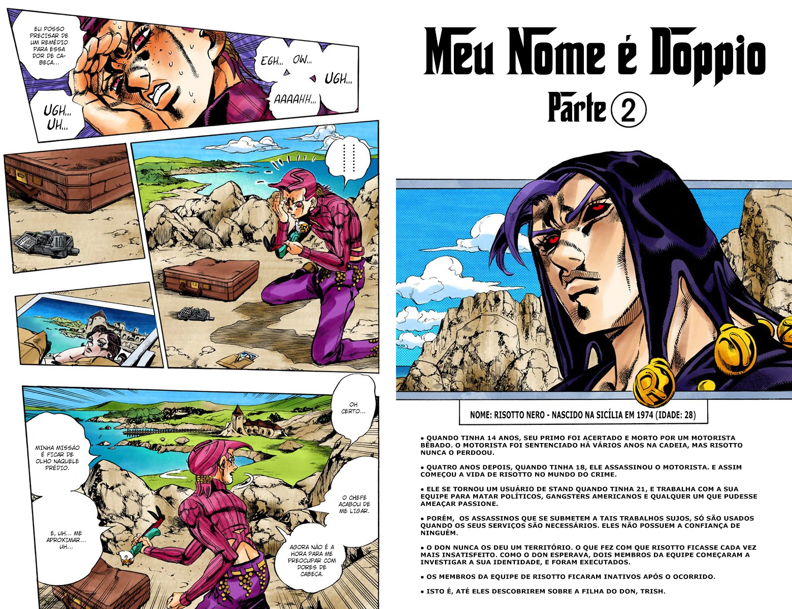 JoJo's Bizarre Adventure, Part 5: Golden Wind - Digital Colored Comics Capítulo 104 Página 2